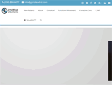 Tablet Screenshot of gonstead-id.com